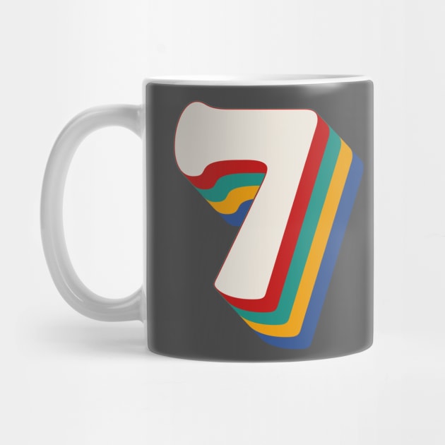 Number 7 by n23tees